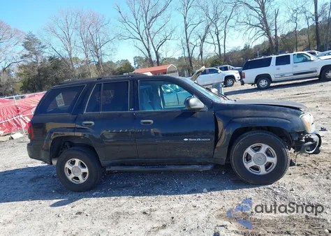 2002 Chevrolet Trailblazer Ls из США, поврежденный, VIN 1GNDS13S222152245